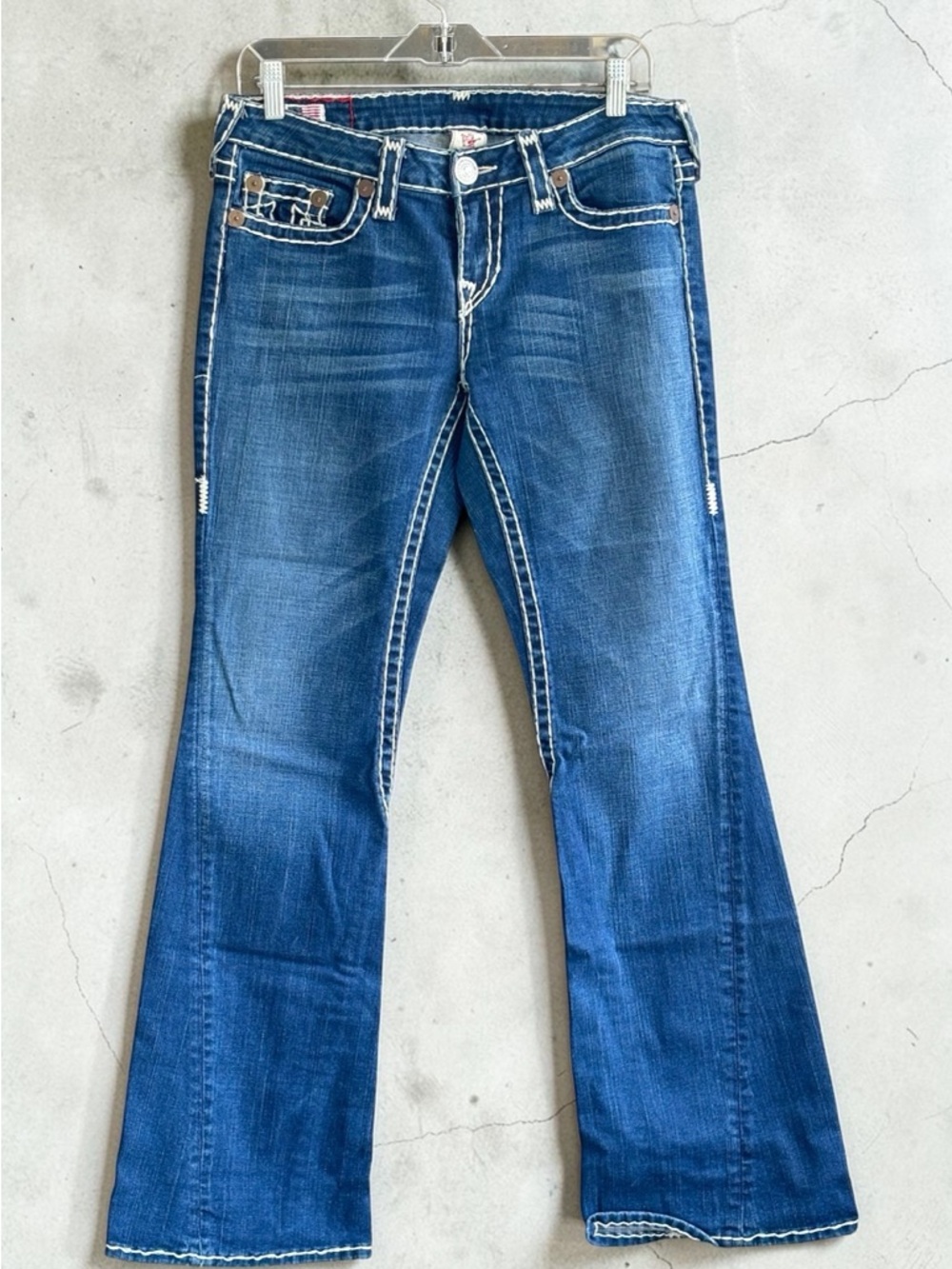 True Religion Women's Dani Super T Flare Jeans - Picture 2 of 16